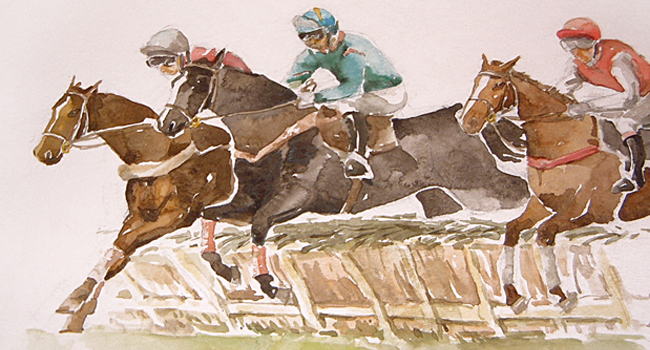 Watercolours-Horse 5